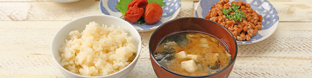 日本人には、やっぱり和食!その理由は?